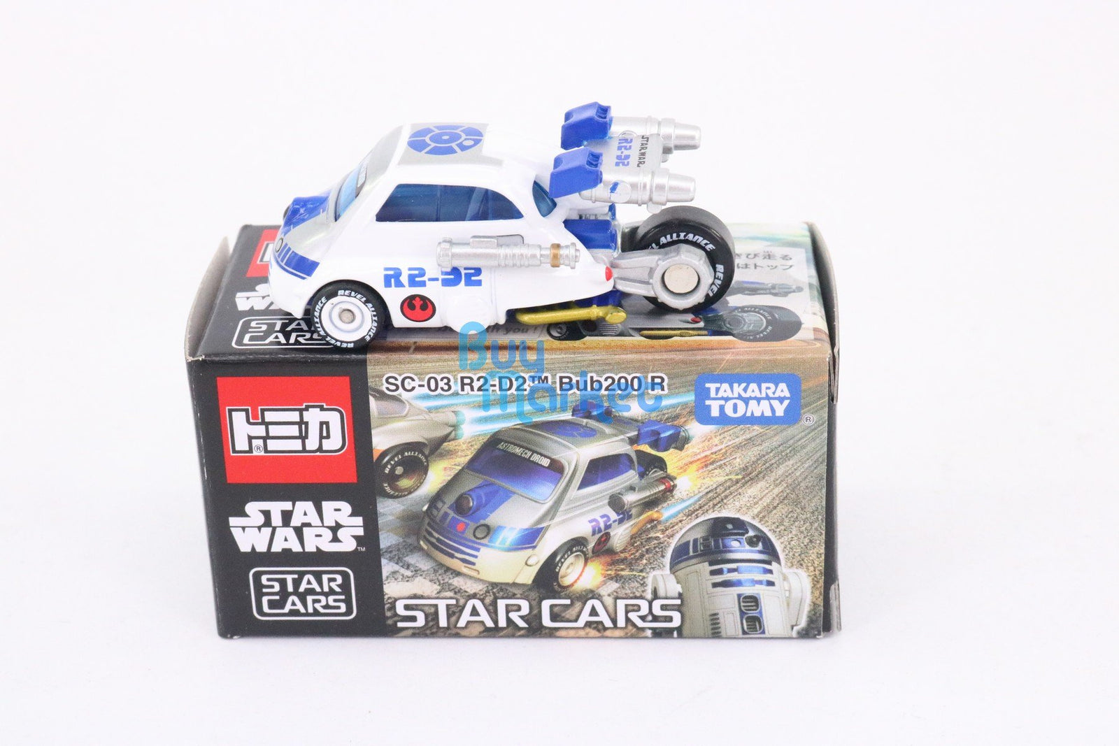 Takara Tomy Disney Star Car SC-03 Star Wars Car R2-D2 Bub200 R Diecast Toy Car