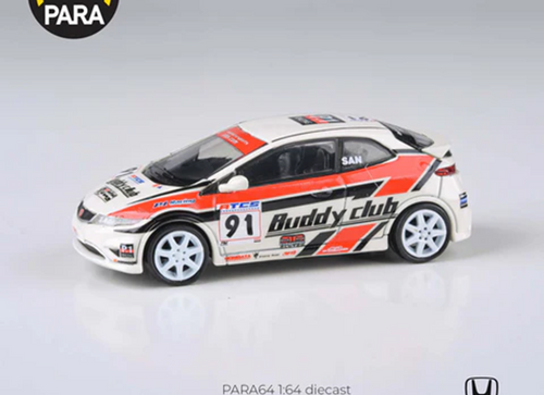 Load image into Gallery viewer, PARA64 1/64 2007 Honda Civic Type R FN2 Buddy Club Livery RHD
