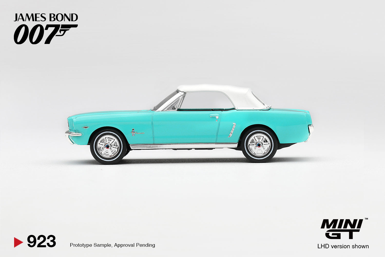 (Pre-order) Mini GT #923 Ford Mustang Convertible "Thunderball" James Bond 007