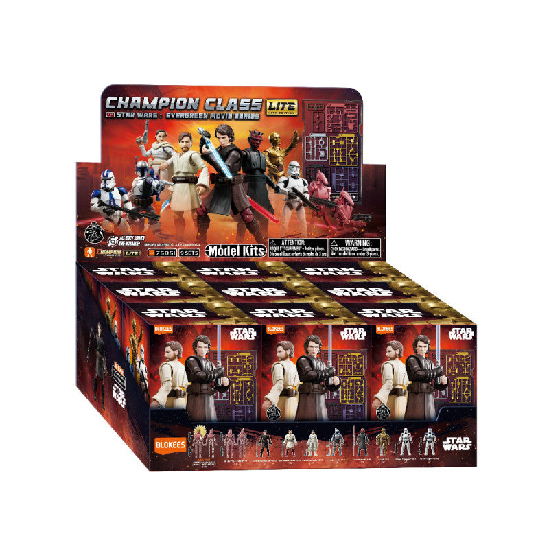 Blokees Star Wars Champion Class Lite 02 Evergreen Movie Series (Full set of 9)