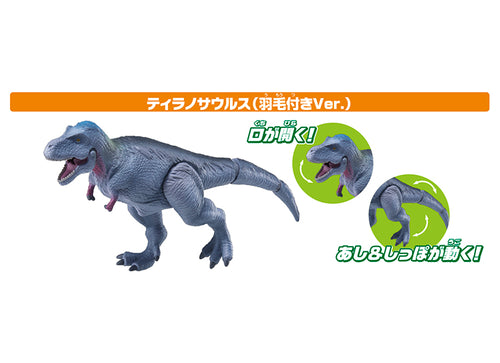 Load image into Gallery viewer, Takara Tomy ANIA Animal AA-03 Land and Sky Dinosaur Action Figures Set
