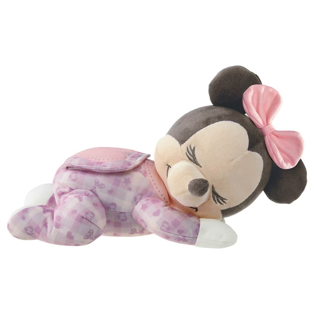 Takara Tomy Disney Baby Gussuri Sleeping w/ Melody Music Minnie Mouse Plush