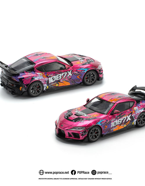 Load image into Gallery viewer, POPRACE 1/64 DARWIN PRO 66G WBK SUPRA (A90) - 1087X LION DANCE
