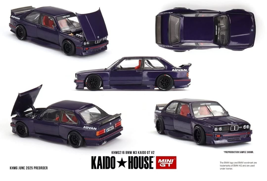 Kaido House X Mini GT BMW M3  Kaido GT V2 KHMG216 Model Car