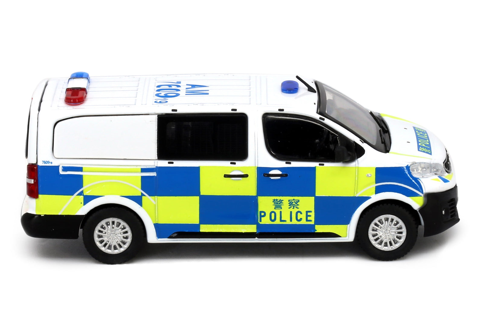 Tiny City 185 Die-cast Model Car - Peugeot Expert Police Traffic (AM7609)