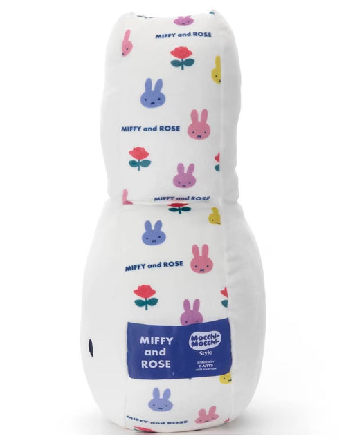 Load image into Gallery viewer, Takara Tomy A.R.T.S Plush - Mocchi Style Face Cushion Bruna Miffy and Rose
