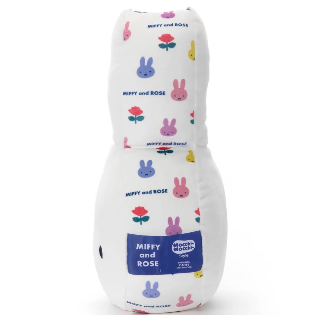 Takara Tomy A.R.T.S Plush - Mocchi Style Face Cushion Bruna Miffy and Rose