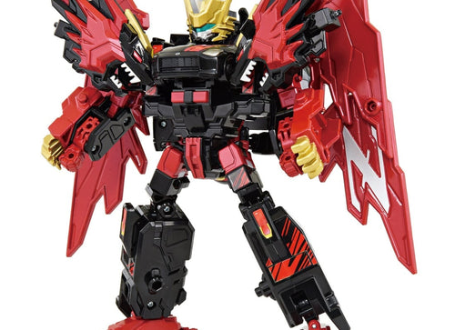 Load image into Gallery viewer, Takara Tomy Jobraver TJBDX Gigant Police Braver ZERO OVER DRIVE DX Set
