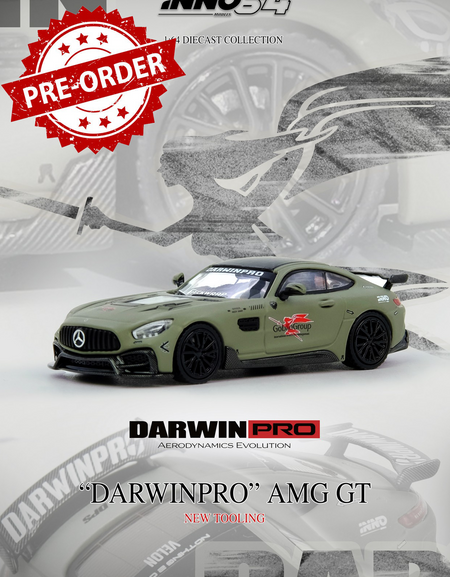 (Pre-order) INNO64 1/64 DARWIN PRO AMG GT Diecast Model Car