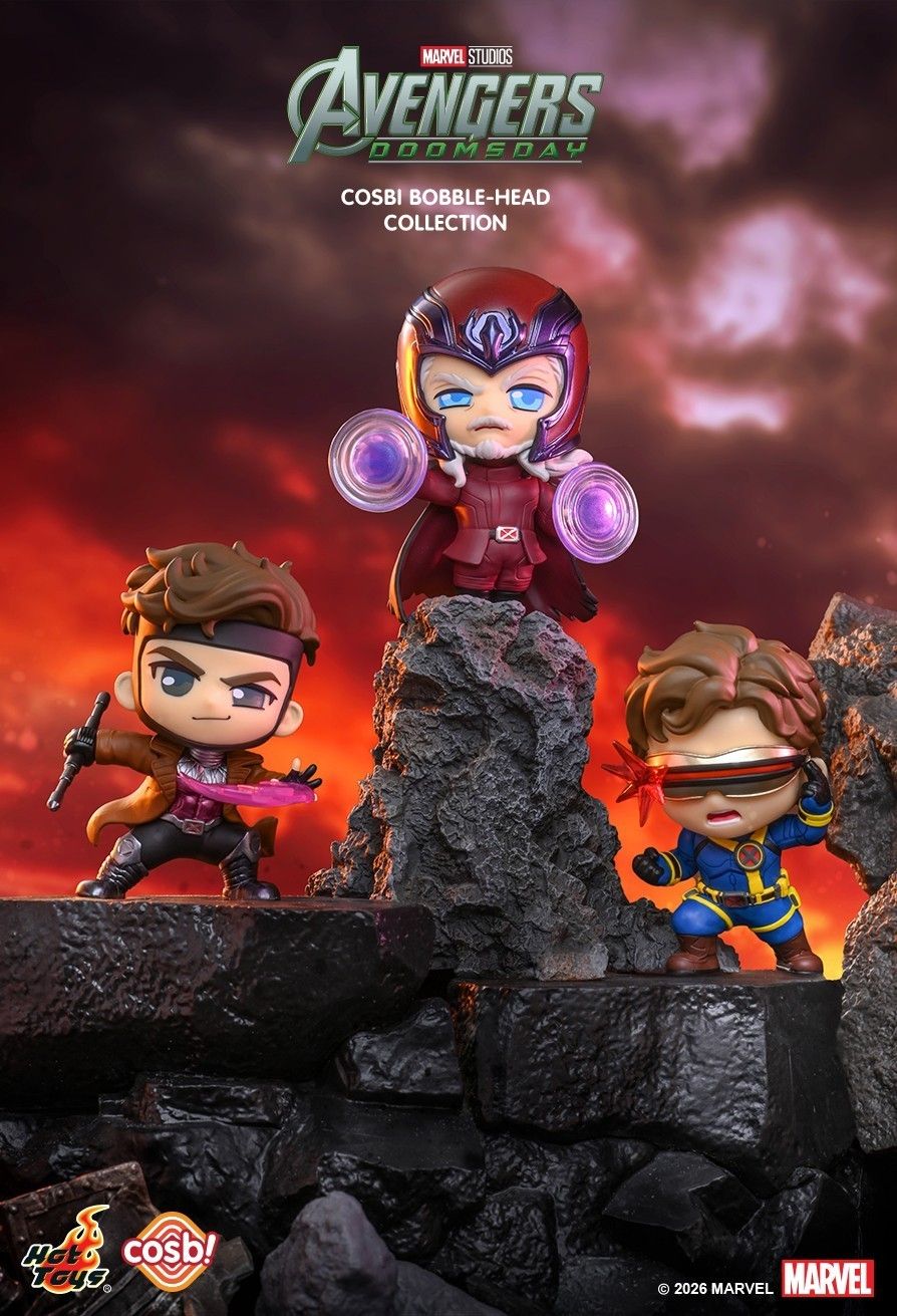 Hot Toys Marvel Avengers Doomsday Cosbi Bobble-Head Collection (Full set of 8)