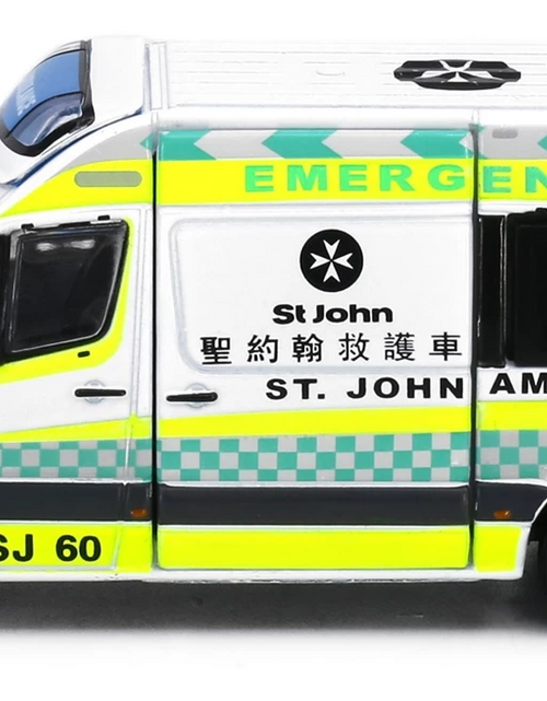 Load image into Gallery viewer, Tiny City 1/76 #166 Mercedes-Benz Sprinter St.John Ambulance (SJ60) Model Car
