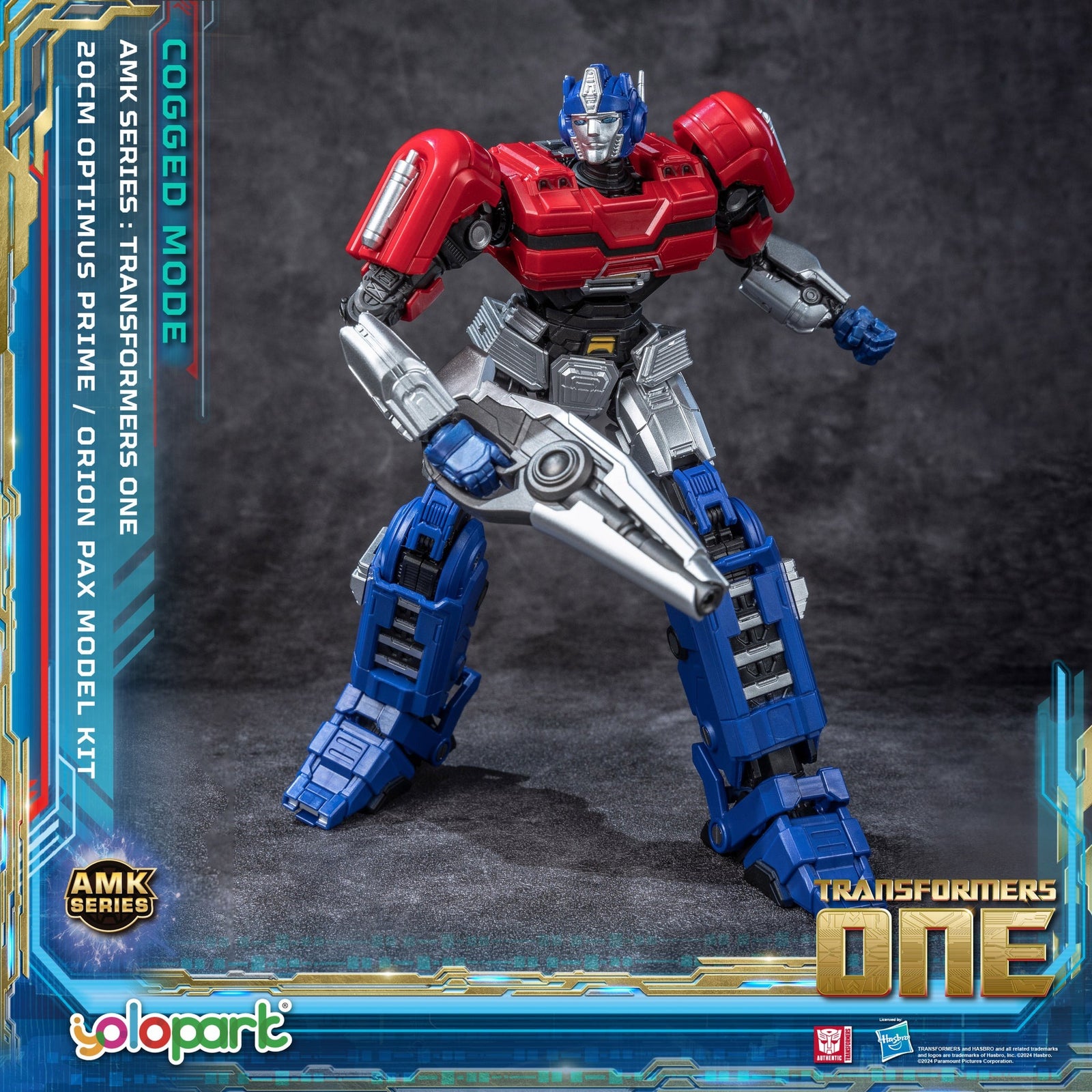 TRANSFORMERS ONE AMK (Cogged Mode) Optimus Prime Orion Pax Model Kit