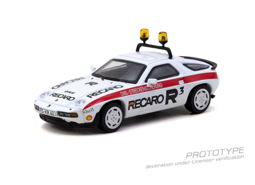 Load image into Gallery viewer, (Pre-order) Tarmac Works 1/64 Porsche 928 S Safety Car Global64 Diecast Model
