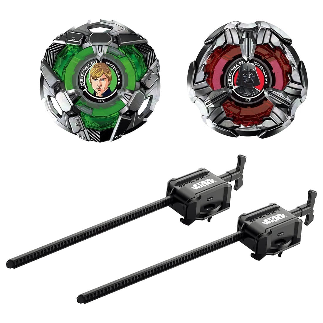 (In Stock)Takara Tomy Beyblade X BX-00 Luke Skywalker and Darth Vader Set 4-80B