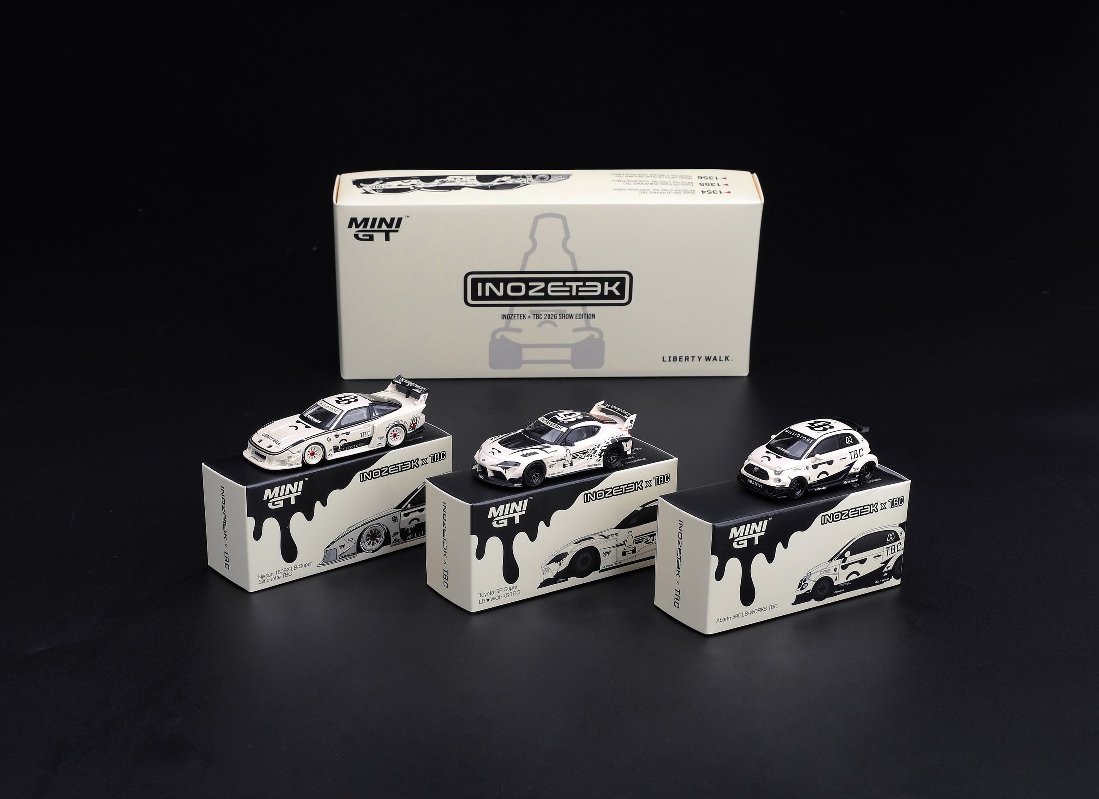 (Pre-order) Mini GT INOZETEK x TBC Set 2026 Show Edition 3X Car Set