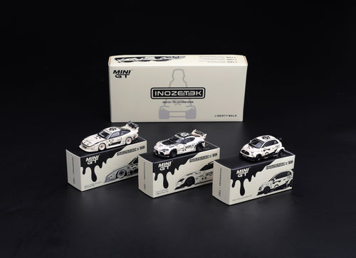 Load image into Gallery viewer, (Pre-order) Mini GT INOZETEK x TBC Set 2026 Show Edition 3X Car Set
