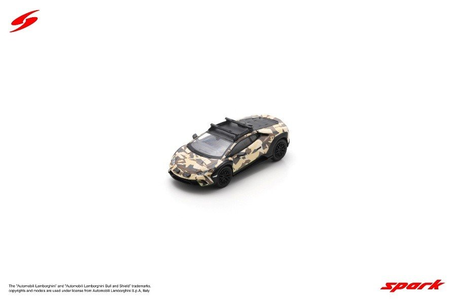 (Pre-order) Spark Lamborghini Huracan Sterrato all-terrain Capsule SABBIA Ver.