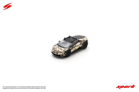 (Pre-order) Spark Lamborghini Huracan Sterrato all-terrain Capsule SABBIA Ver.