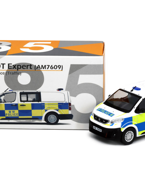 Load image into Gallery viewer, Tiny City 185 Die-cast Model Car - Peugeot Expert Police Traffic (AM7609)
