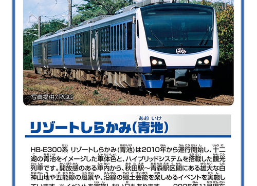 Load image into Gallery viewer, Takara Tomy PLARAIL S-51 Resort Shirakami (Aoike) Sightseeing Model Train
