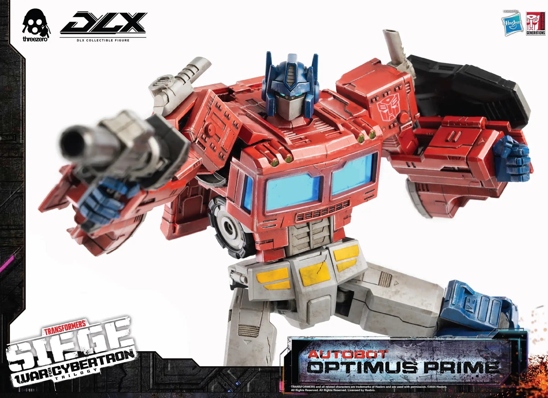 Threezero Transformers: War For Cybertron Trilogy DLX Optimus Prime