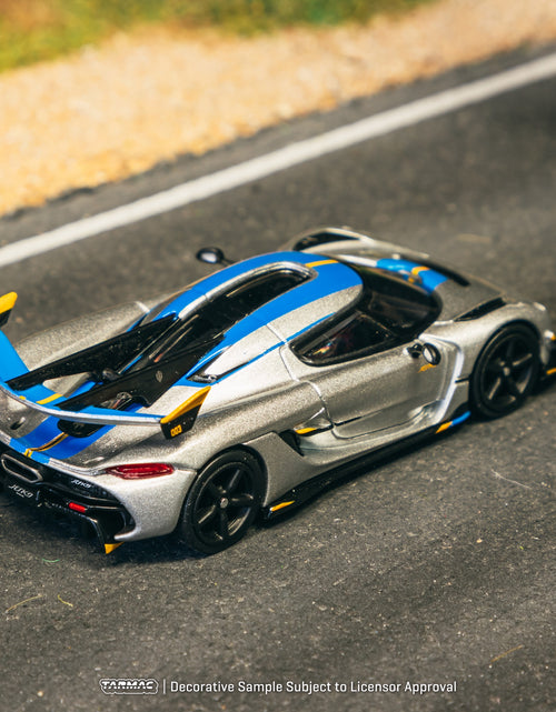 Load image into Gallery viewer, Tarmac Works 1/64 Koenigsegg Jesko Attack Silver Diecast Model Car
