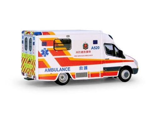 Load image into Gallery viewer, Tiny City Die-cast Model FSD08 - MERCEDES-BENZ Sprinter Ambulance (A343)

