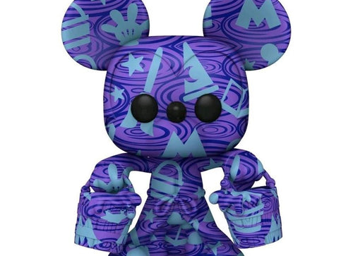 Load image into Gallery viewer, FUNKO IE POP Artist Series #20: Mickey-Apprentice Mickey Figure w/ Display Box
