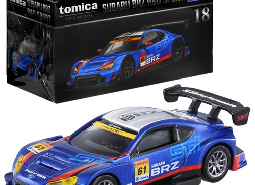 Load image into Gallery viewer, Takara Tomy Tomica Premium No.18 Subaru Brz R&amp;D Sport scale 1/60 Diecast Car Toy
