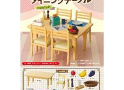 Load image into Gallery viewer, Re-ment Petite Sample Dining Table collectable set
