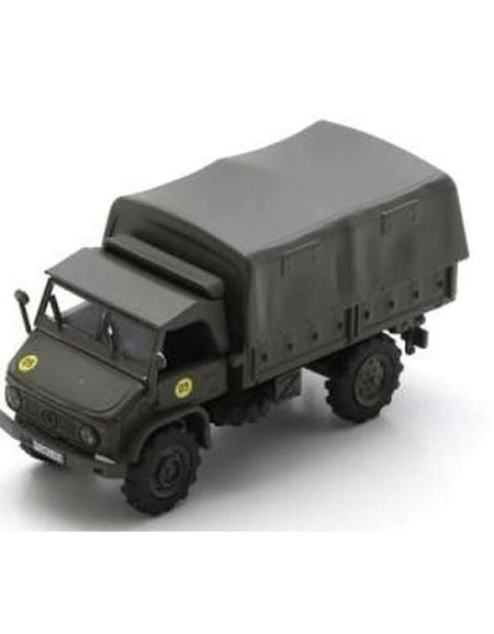 Schuco 1/87 Die-Cast Unimog S404 German Army Model Car