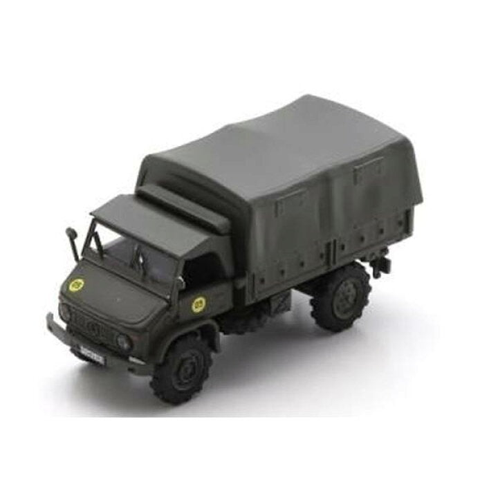 Schuco 1/87 Die-Cast Unimog S404 German Army Model Car