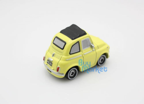 Load image into Gallery viewer, Tomica Takara Tomy Disney Movie CARS 2 YELLOW Luigi C-12 Car Rescue Diecast Toy
