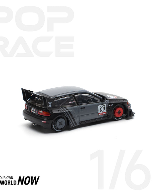 Load image into Gallery viewer, POPRACE 1/64 PANDEM CIVIC EG6 &quot;KANJOZOKU&quot; Diecast Model Car
