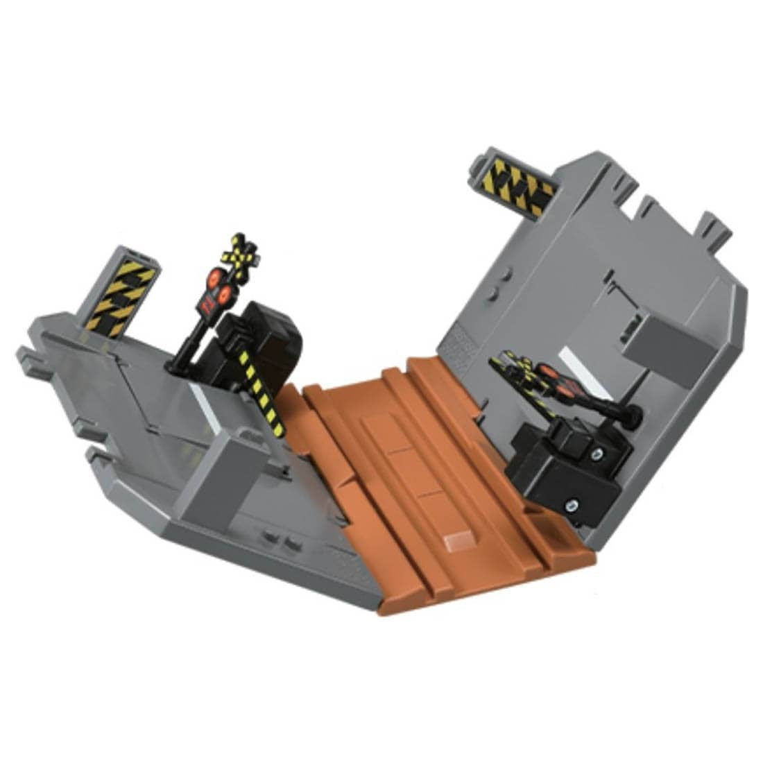 Takara Tomy Tomica Town Accessory - Tomica Town Railroad Crossing (NO CAR)