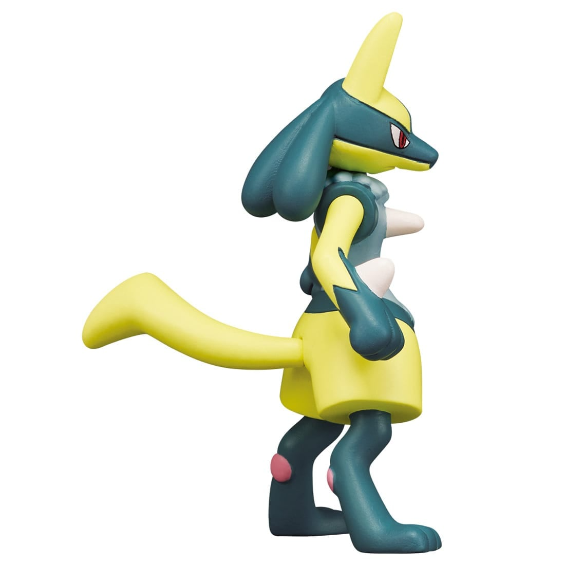 Takara Tomy - Pokemon Moncolle  MS-54 Yellow Lucario Box Packing 4CM Mini Figure