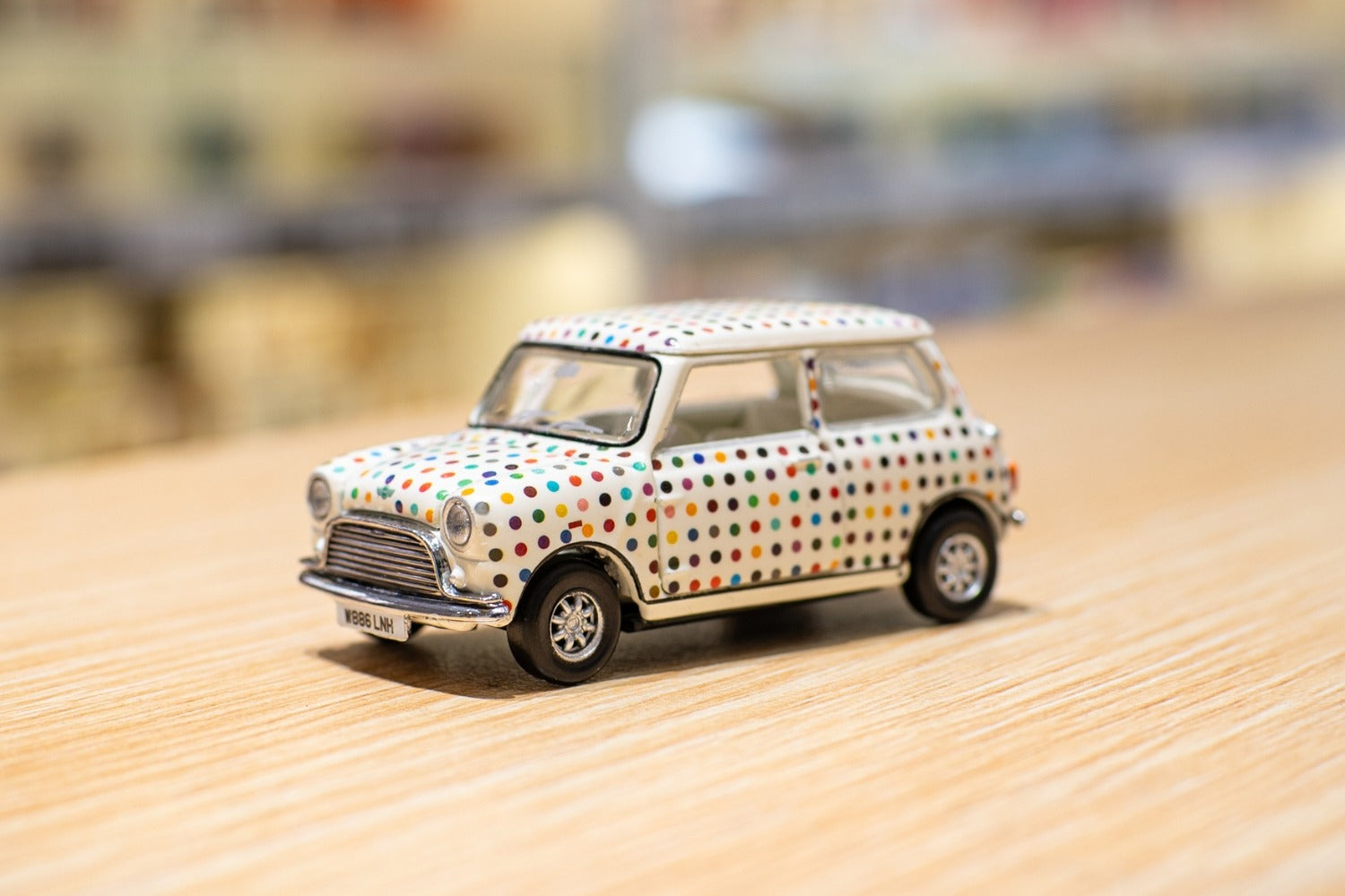 Tiny City Die-cast Model Car - Mini Cooper Mk 1 Colour Dot
