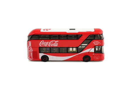 Tiny City Die-cast Model Car 1/110 New Routemaster "COCA COLA" Model Bus