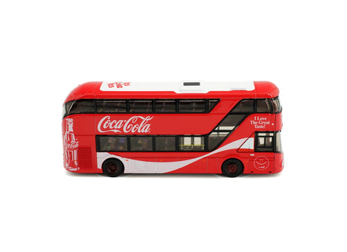 Load image into Gallery viewer, Tiny City Die-cast Model Car 1/110 New Routemaster "COCA COLA" Model Bus
