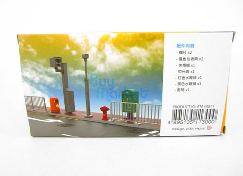 Load image into Gallery viewer, TINY Hong Kong City Ax8 1/4 Road Accessory Set Color Painted Model Dioramas
