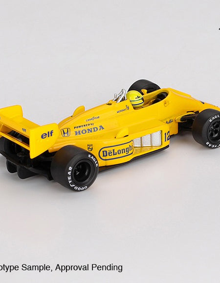 MINI GT #1088 Lotus 99T 12 Ayrton Senna 1987 Monaco GrandPrix Winner