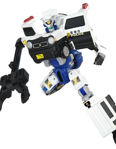 Takara Tomy Tomica Job Braver TJB10 Police Braver Suzuki Hustler Mini Patrol Car
