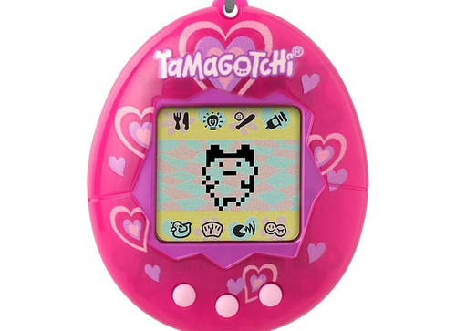 Load image into Gallery viewer, Bandai Original Tamagotchi - GEN1 Lots of Love (PDQ) Pink Electric Pet
