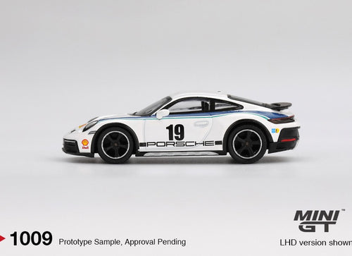 Load image into Gallery viewer, Mini GT #1009 Porsche 911 Dakar Rally 1974 RHD Diecast Model Car
