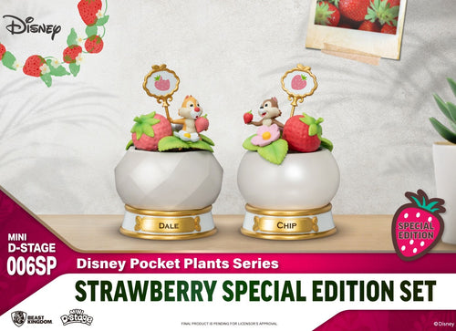 Load image into Gallery viewer, Beast Kingdom MDS-006SP-Disney Pocket Plants Series-Strawberry Spec. Edition Set
