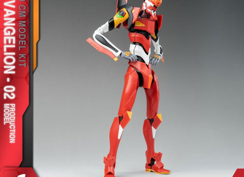 Load image into Gallery viewer, Yolopark AMK Series EVANGELION EVA EVA-02 Collectible 20cm Model Kit Figure

