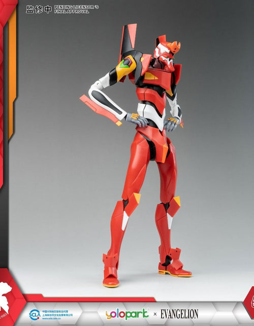 Load image into Gallery viewer, Yolopark AMK Series EVANGELION EVA EVA-02 Collectible 20cm Model Kit Figure
