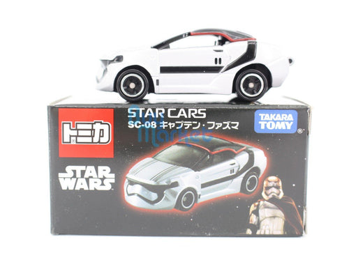 Load image into Gallery viewer, Takara Tomy Tomica Disney Star Wars Star Car SC-08 Captain Phasma Diecast
