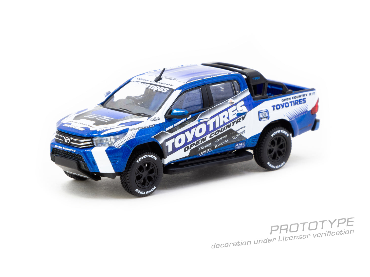 Tarmac Works 1/64 Toyota Hilux  Toyo Tires Diecast model car