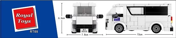 Royal Toys Building Blocks City Story Bricks RT08: CLT Van (270 Pcs/Pzs)